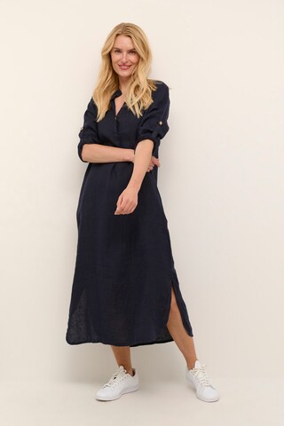 Cream Shirt dress 'Bellis' in Blue