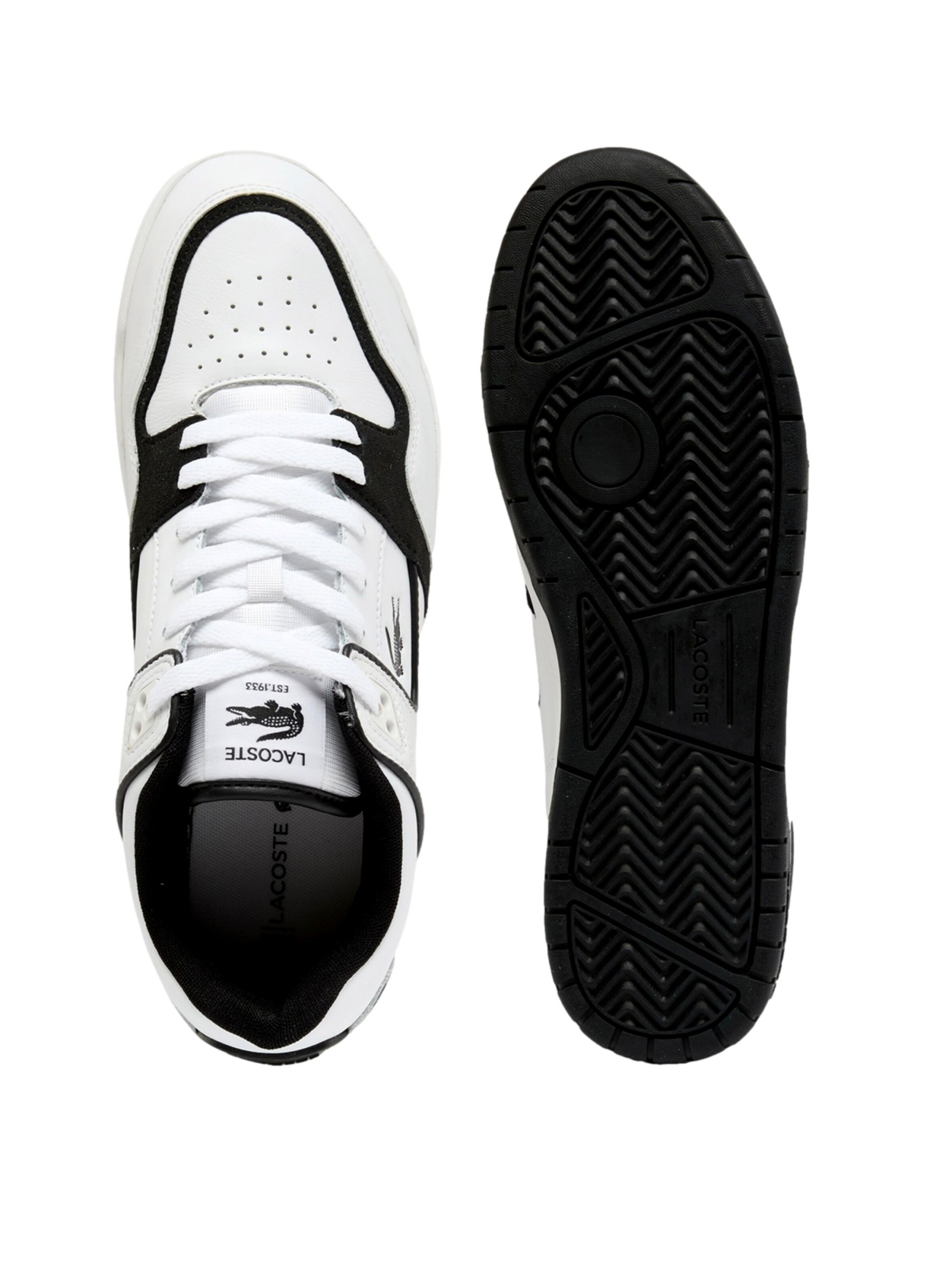 LACOSTE Sneaker low 'Courtcage Set' i hvid