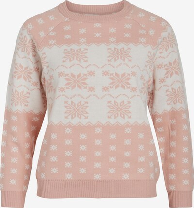 VILA Sweater 'JOSIE' in Pink / White, Item view