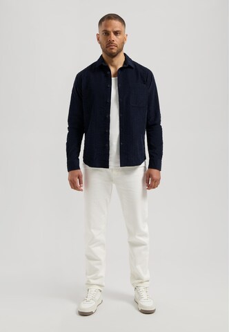 Dstrezzed Comfort fit Button Up Shirt 'Patric' in Blue