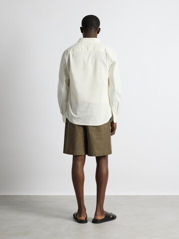 Burocs Regular Fit Hemd‌‌ in Weiß