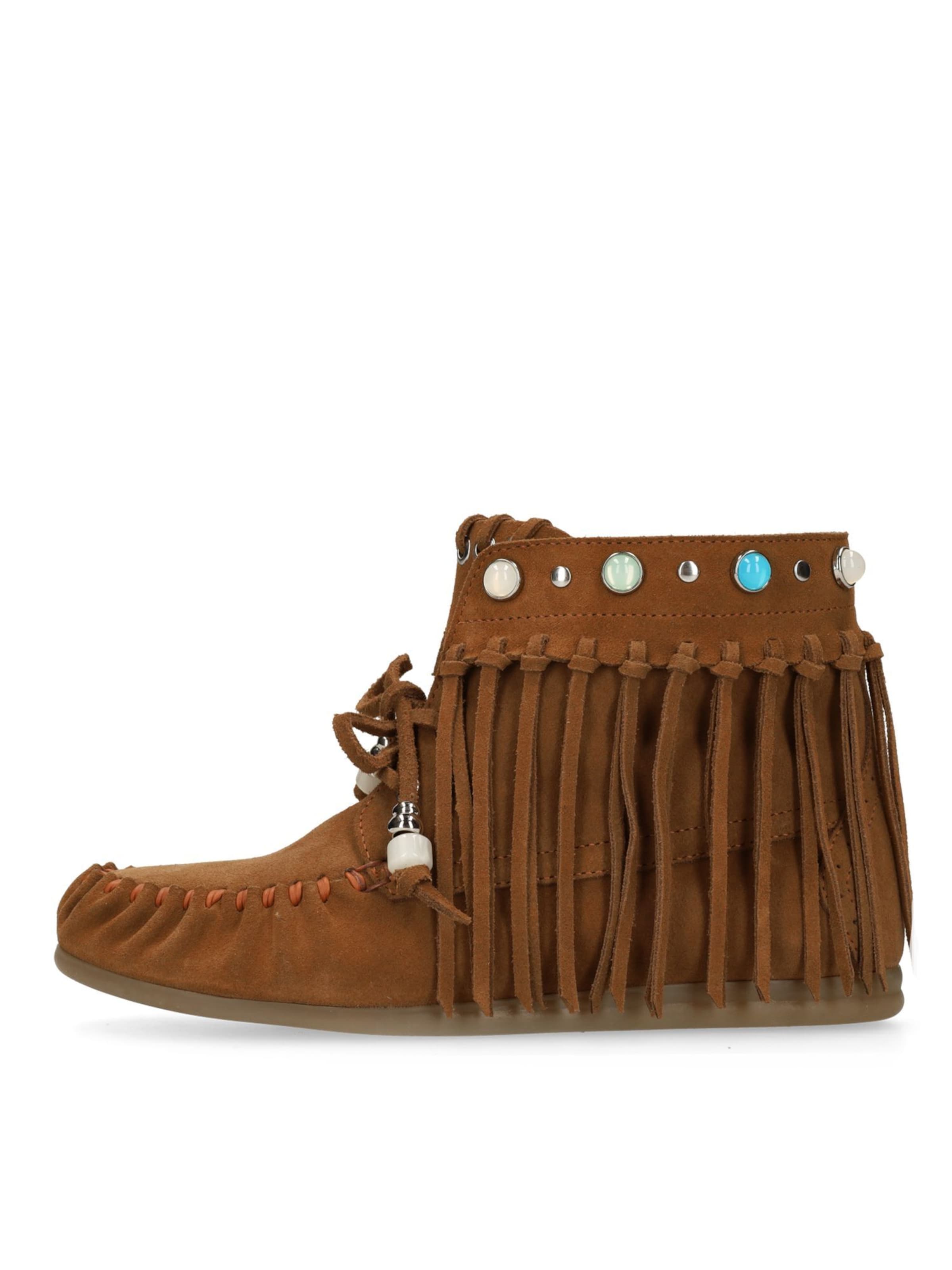 Chaussure à lacets SACHA en marron