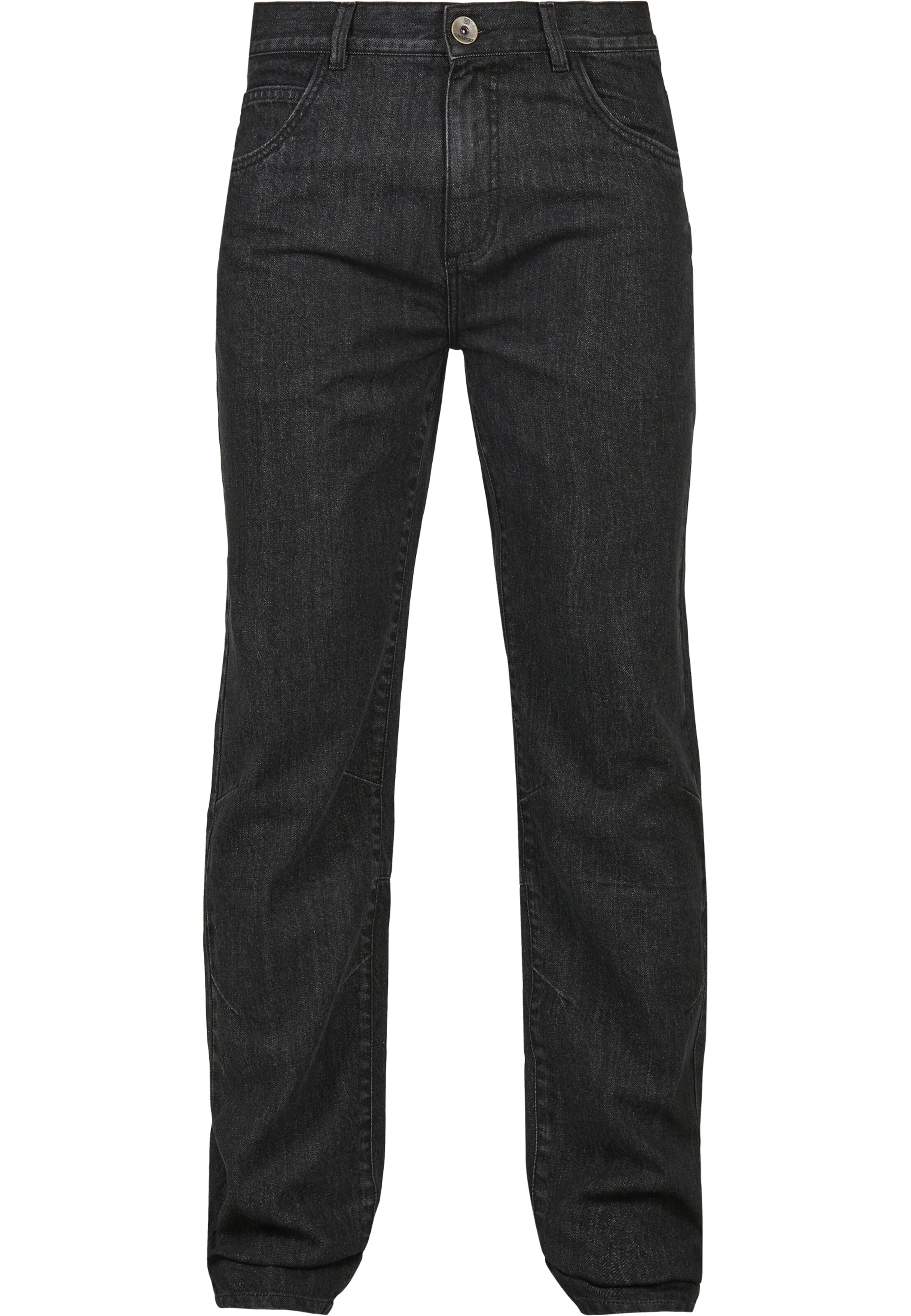 Loosefit Jeans di SOUTHPOLE in nero: frontale