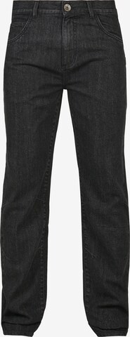 SOUTHPOLE Loosefit Jeans in Schwarz: predná strana