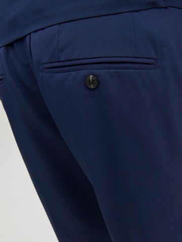 Jack & Jones Plus - Slimfit Fato 'Franco' em azul