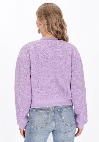 Veste mi-saison 'Fashion Look' IZIA en violet