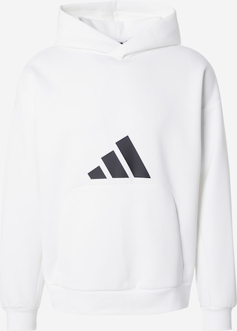 ADIDAS SPORTSWEAR Športová mikina - Biela: predná strana