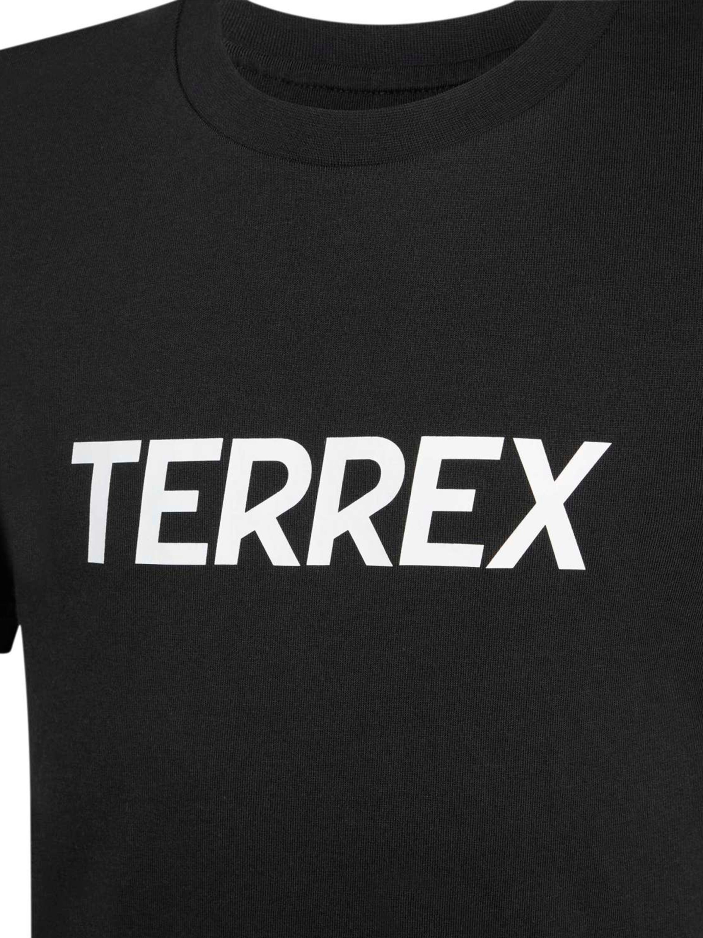 ADIDAS TERREXTehnička sportska majica - crna boja