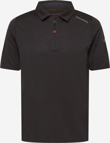 CRAGHOPPERS - Camisa funcionais 'Pro Active' em preto: frente