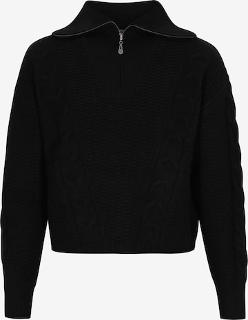 juoda DreiMaster Vintage Megztinis: priekis