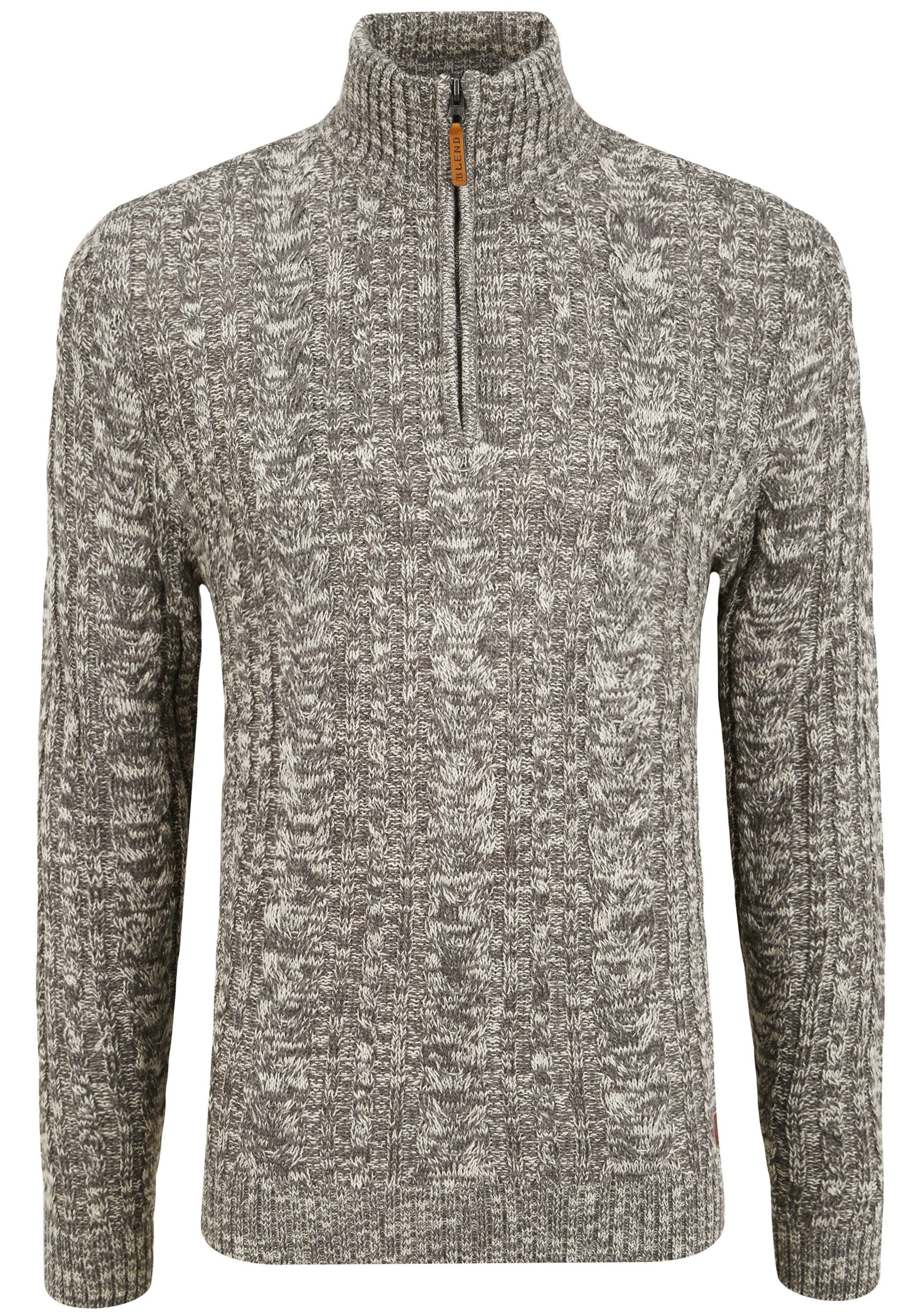 Pullover 'ZOTEM' di BLEND in grigio: frontale