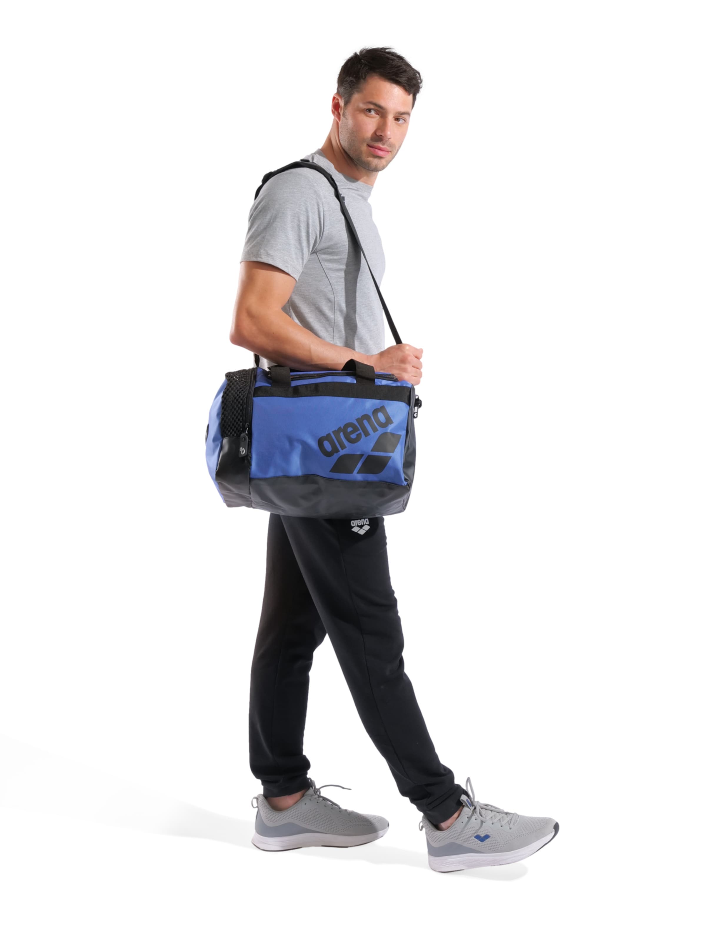 ARENA Спортна чанта 'ALL SET DUFFLE 25L' в синьо: отпред