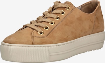 Sneaker bassa di Paul Green in marrone: frontale