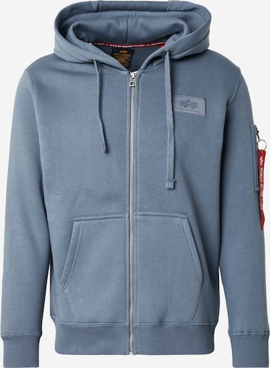 ALPHA INDUSTRIES Gornji dio trenirke u golublje plava / pastelno žuta, Pregled proizvoda