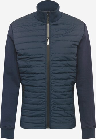 ECOALF Between-season jacket 'Toulouse' in Blue: front