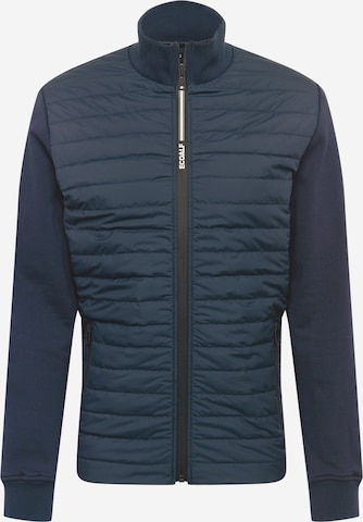 ECOALF Between-Season Jacket 'Toulouse' in Blue: front