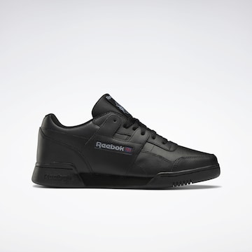 Reebok Låg sneaker 'Workout Plus' i svart