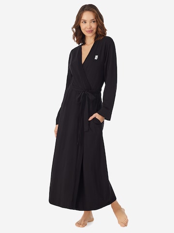 DKNY Dressing gown in Black: front