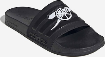 melns ADIDAS SPORTSWEAR čības 'ADILETTE Arsenal': no priekšpuses