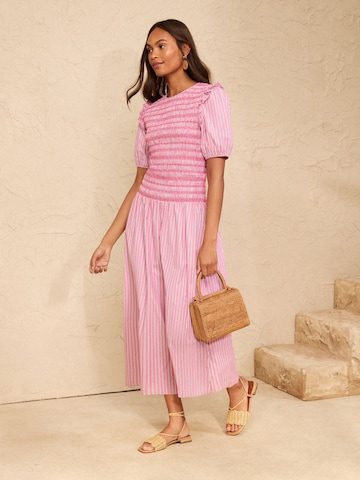 love & roses Kleid in Pink