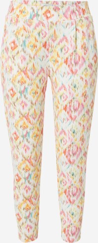 ICHI Slimfit Broek 'Kate' in Beige: voorkant