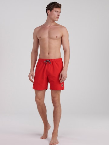 Shorts de bain Shiwi en rouge