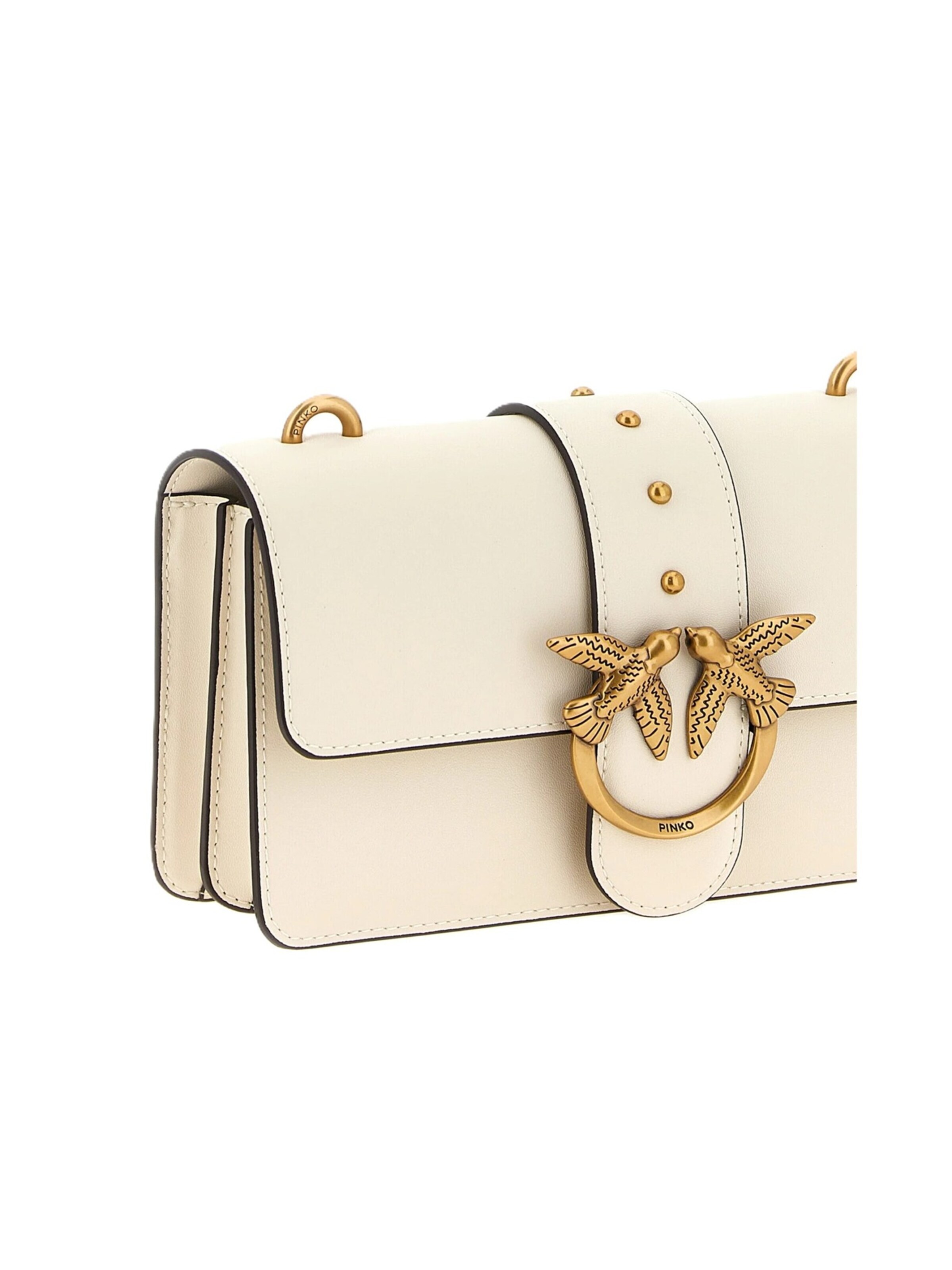 Borsa a tracolla '105856 A0F1' di PINKO in bianco