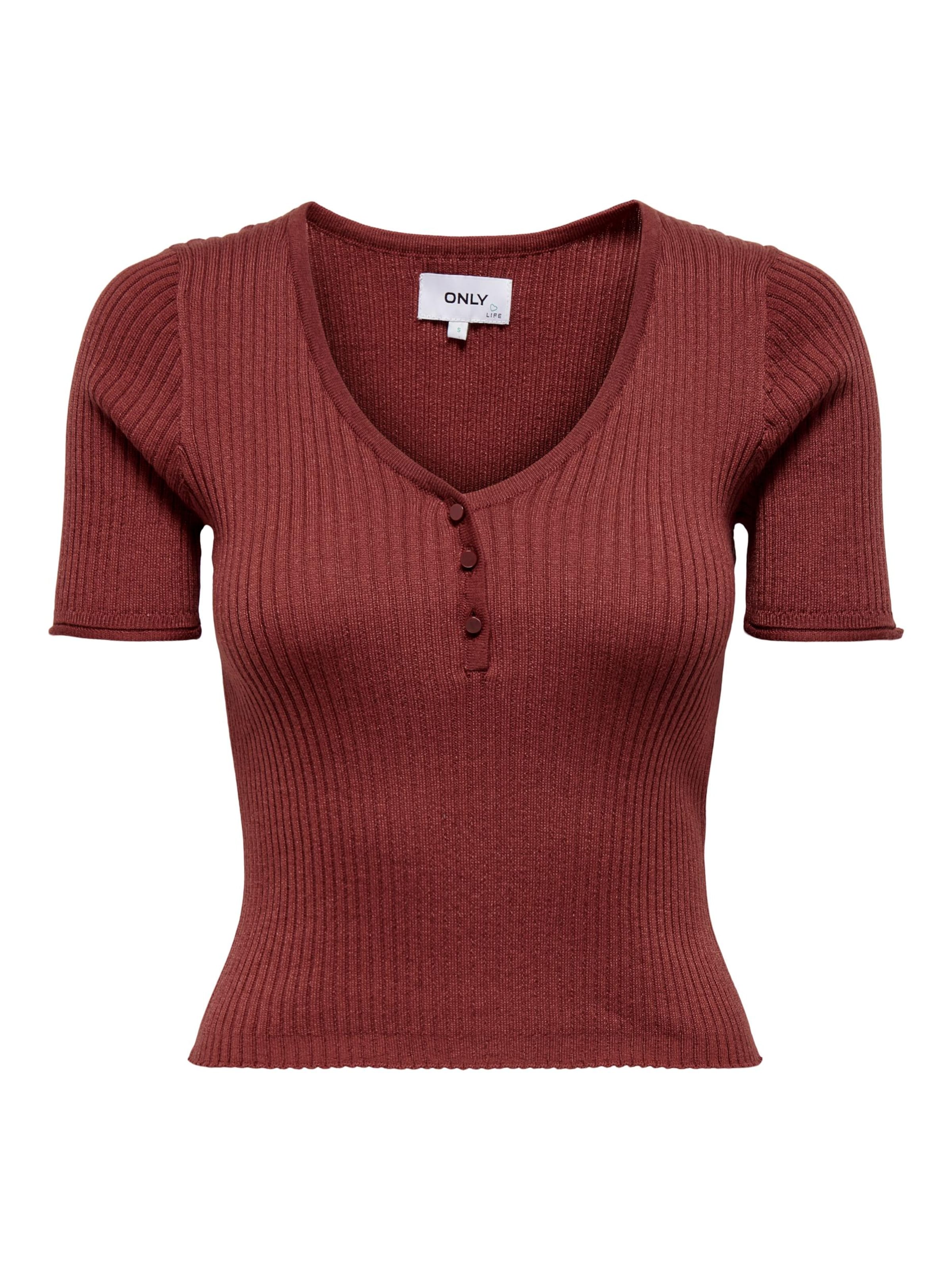 Pull-over 'ALANA' ONLY en rouge : devant