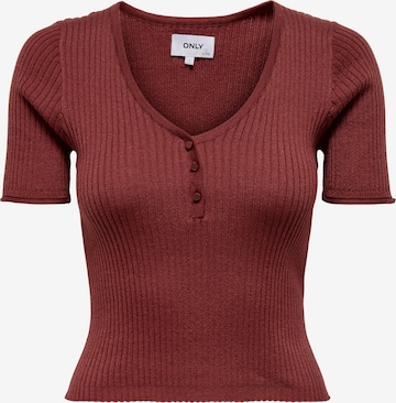 ONLY Sweater 'ALANA' in Red: front