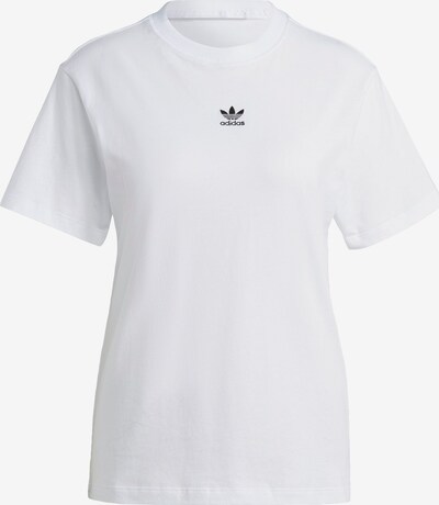 ADIDAS ORIGINALS T-Shirt 'Adicolor Essentials' in schwarz / weiß, Produktansicht