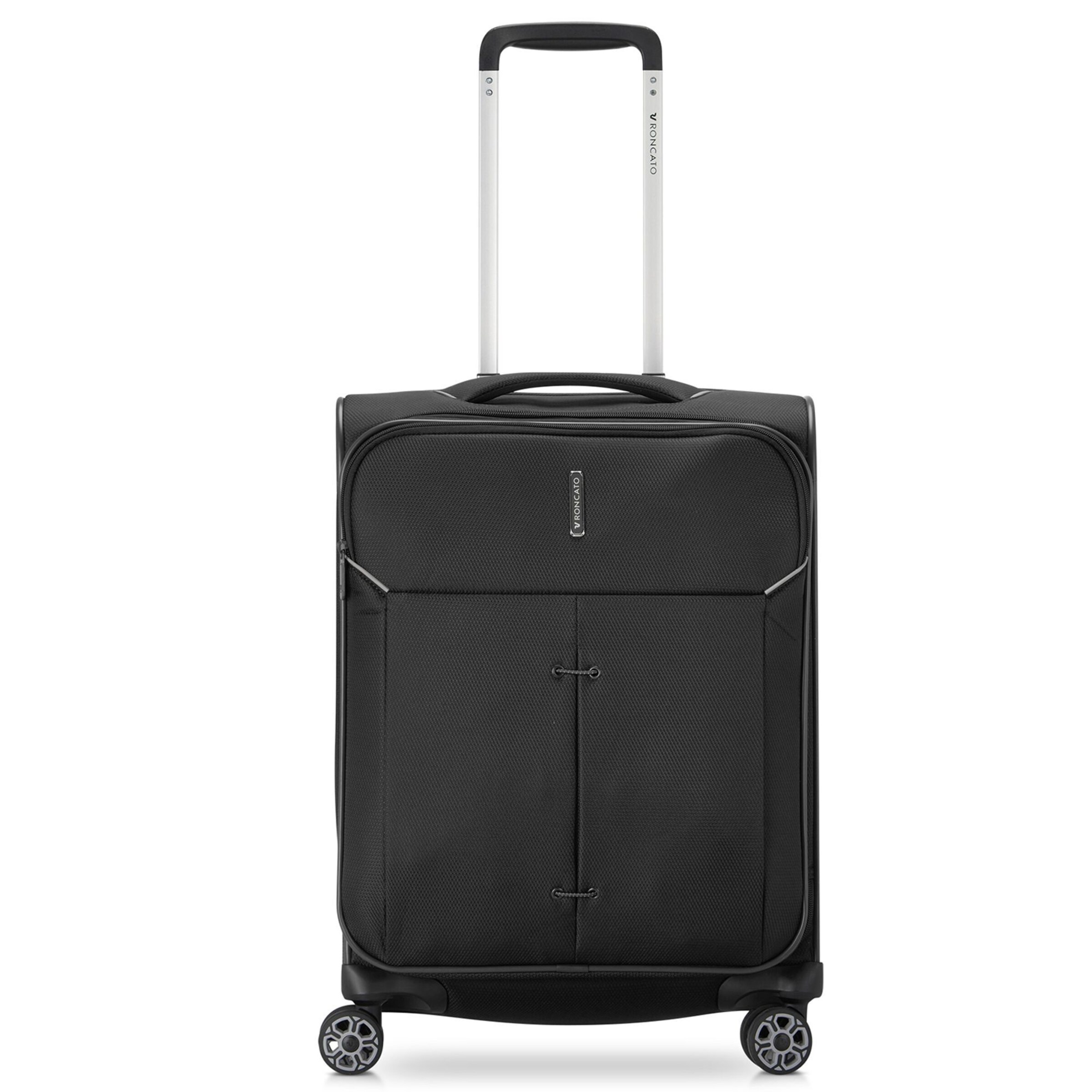 Roncato Trolley in Schwarz: Vorderseite