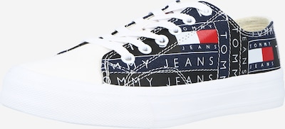 Tommy Jeans Baskets basses en bleu / rouge / noir / blanc, Vue avec produit