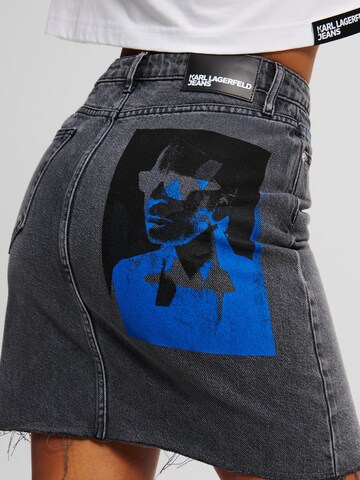 KARL LAGERFELD JEANS Skirt in Grey