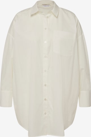 Studio Untold Blouse in White: front