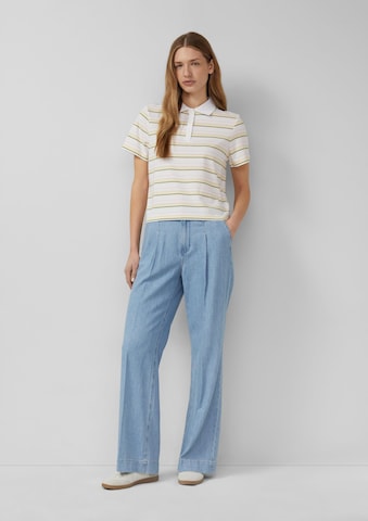 T-shirt s.Oliver en blanc : devant