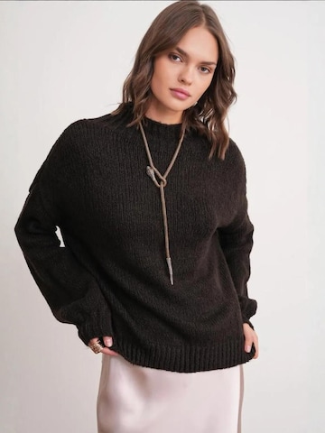 Pullover di MixRay in marrone: frontale