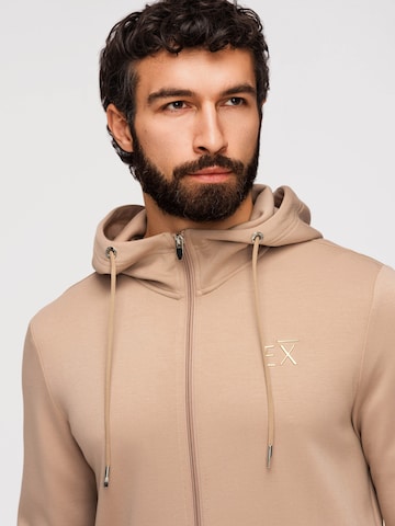 Sweat-shirt Ombre en beige