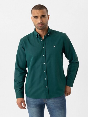 Coupe regular Chemise Williot en vert