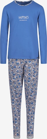 Pijamale 'Every Night' de la Skiny pe albastru: față