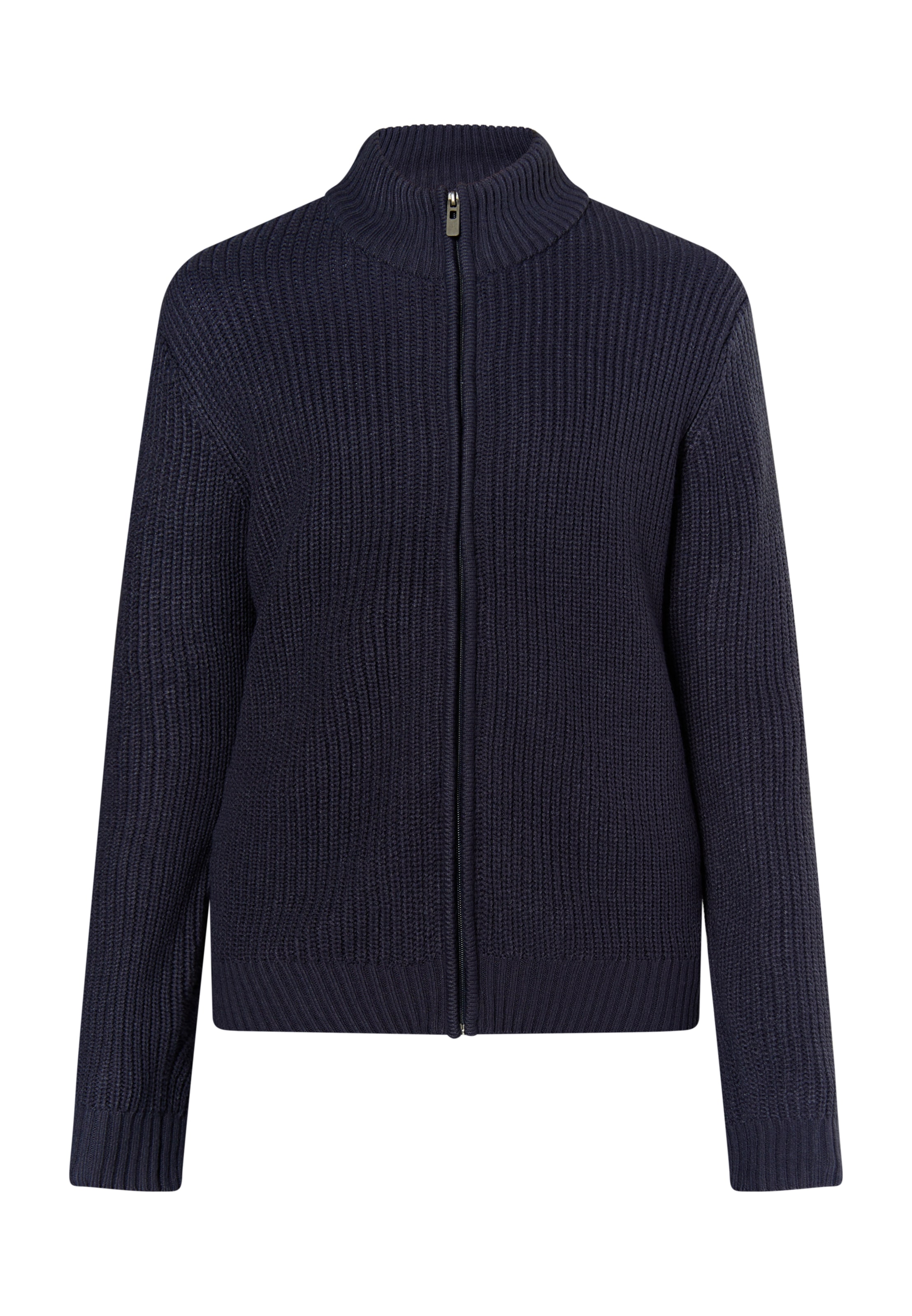 MO Strickjacke 'Mimo' in Blau: Vorderseite