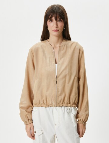 Koton Tussenjas in Beige: voorkant