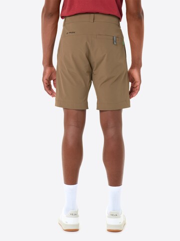 VAUDE Regular Outdoor trousers in Brown