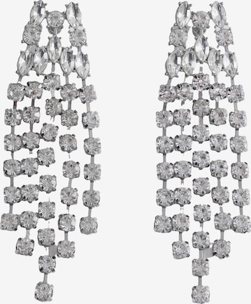 MANGO Ohrringe in Silber: Vorderseite