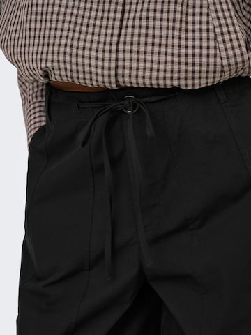 JDY Barrel Cargo Pants 'JDYGeo' in Black
