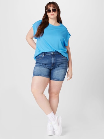 Chemisier 'Everly' Vero Moda Curve en bleu