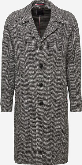 Tommy Hilfiger Tailored Between-seasons coat 'HERRINGBONE' in Grey / Black, Item view