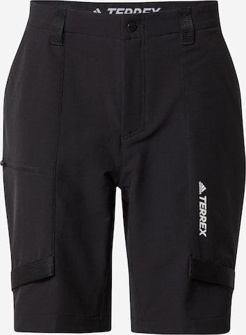 ADIDAS TERREX - Pantalón de montaña 'Zupahike' en negro: frente