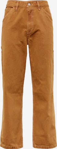 LEVI'S ® Jeans '568™ Stay Loose Carpenter' in Brown: front