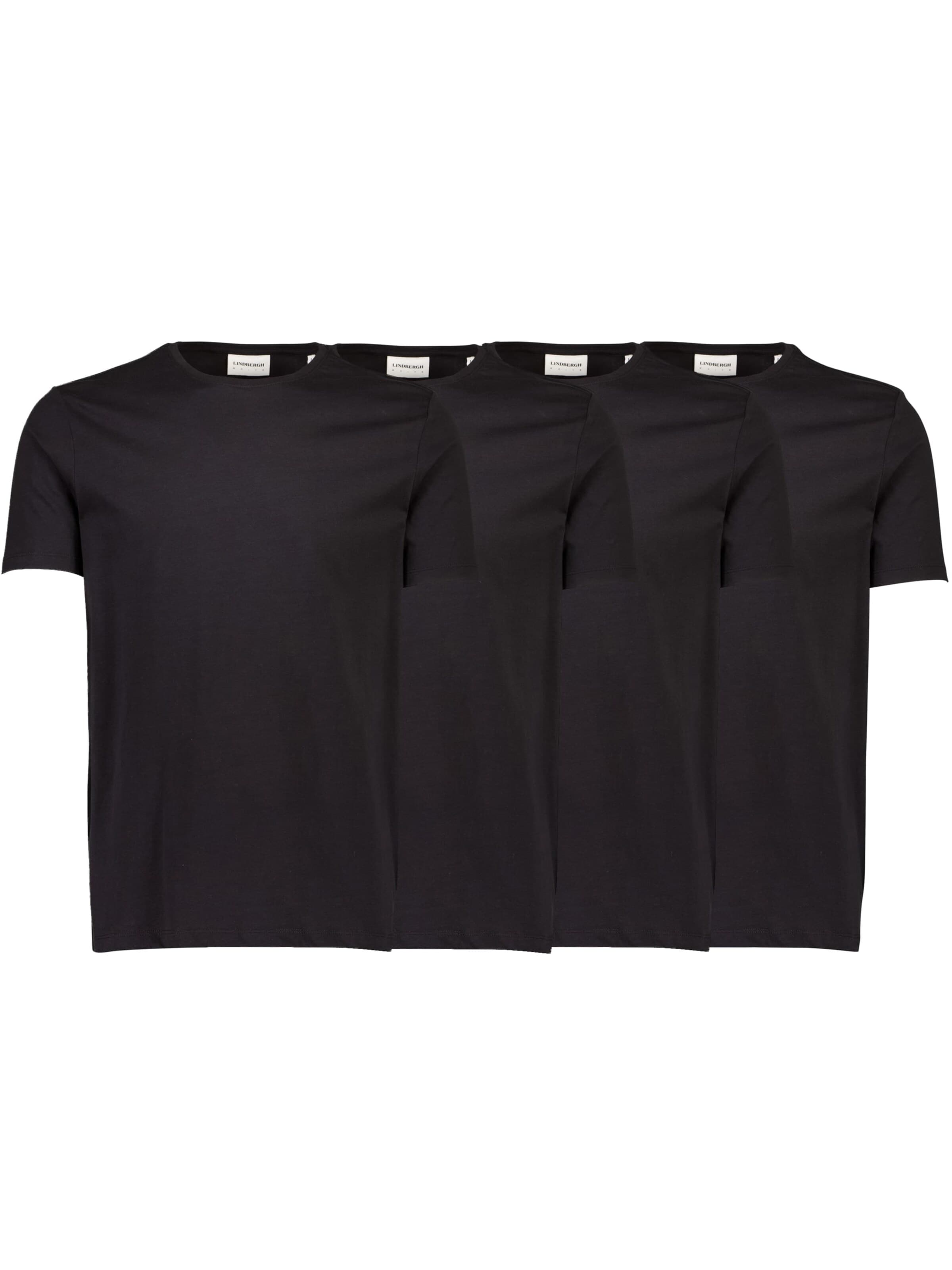Lindbergh - Camiseta en negro: frente
