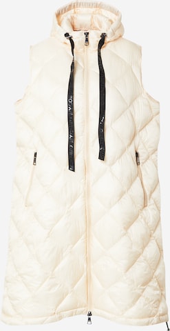 No. 1 Como Bodywarmer 'GINA' in Beige: voorkant